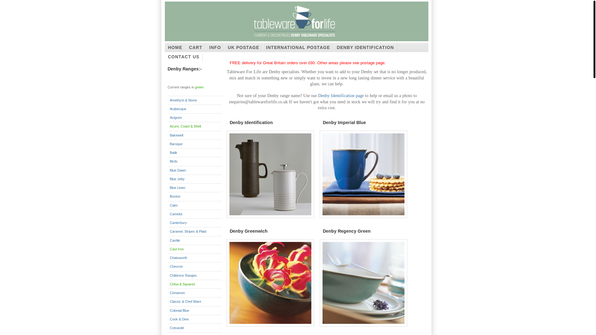 website screenshot of https://tableware-forlife.com/