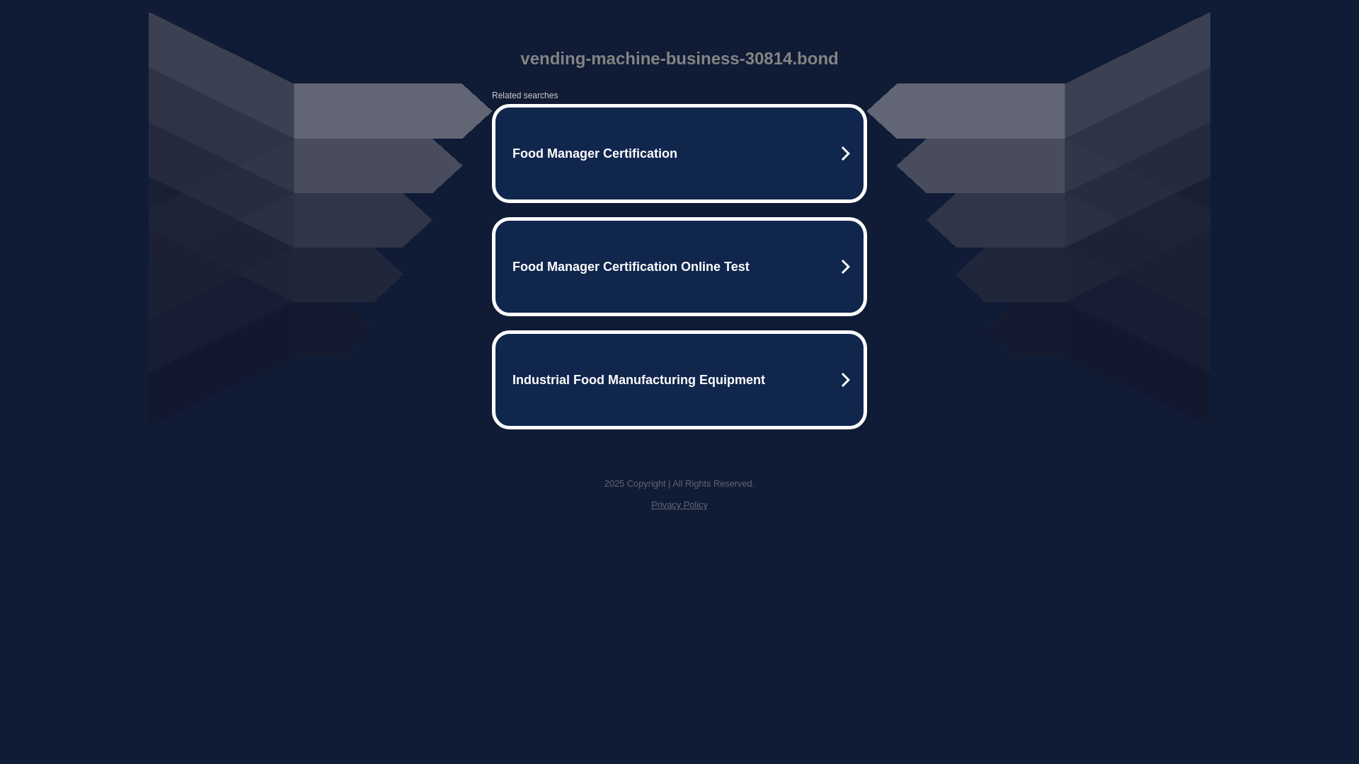 website screenshot of https://vending-machine-business-30814.bond/