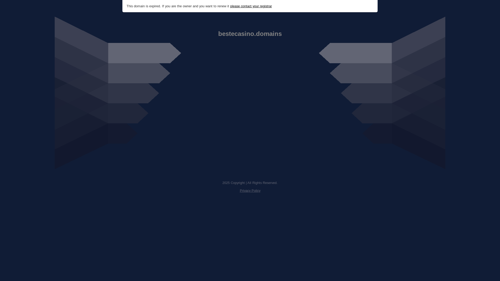 website screenshot of https://bestecasino.domains/