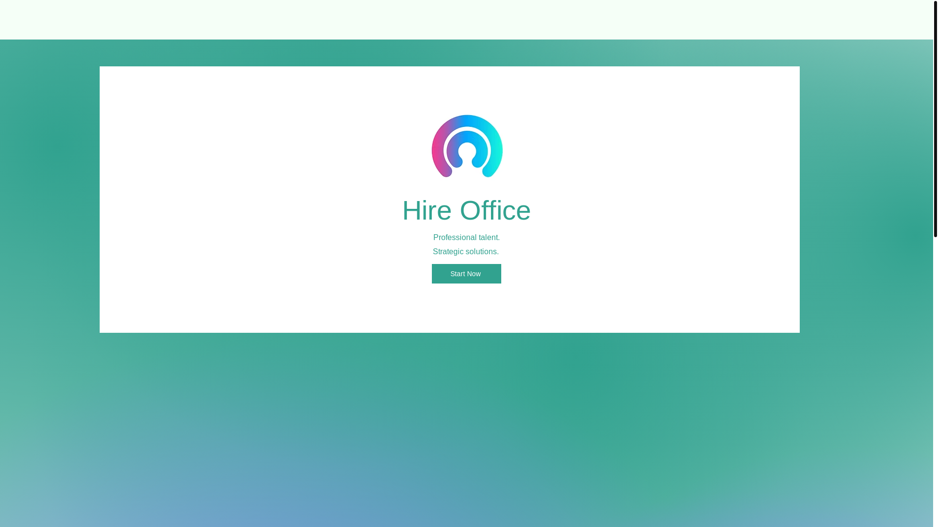 website screenshot of https://hireoffice.net/