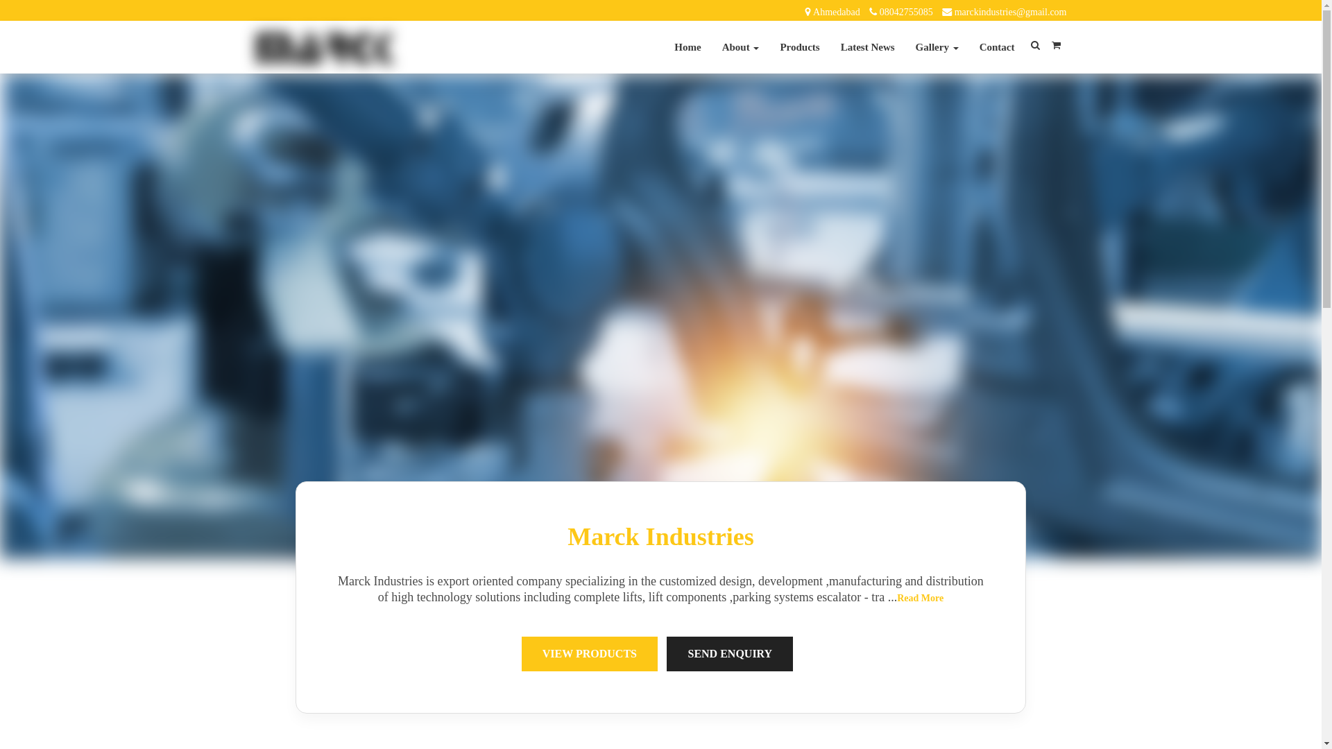 website screenshot of https://elevatorspareparts.net/