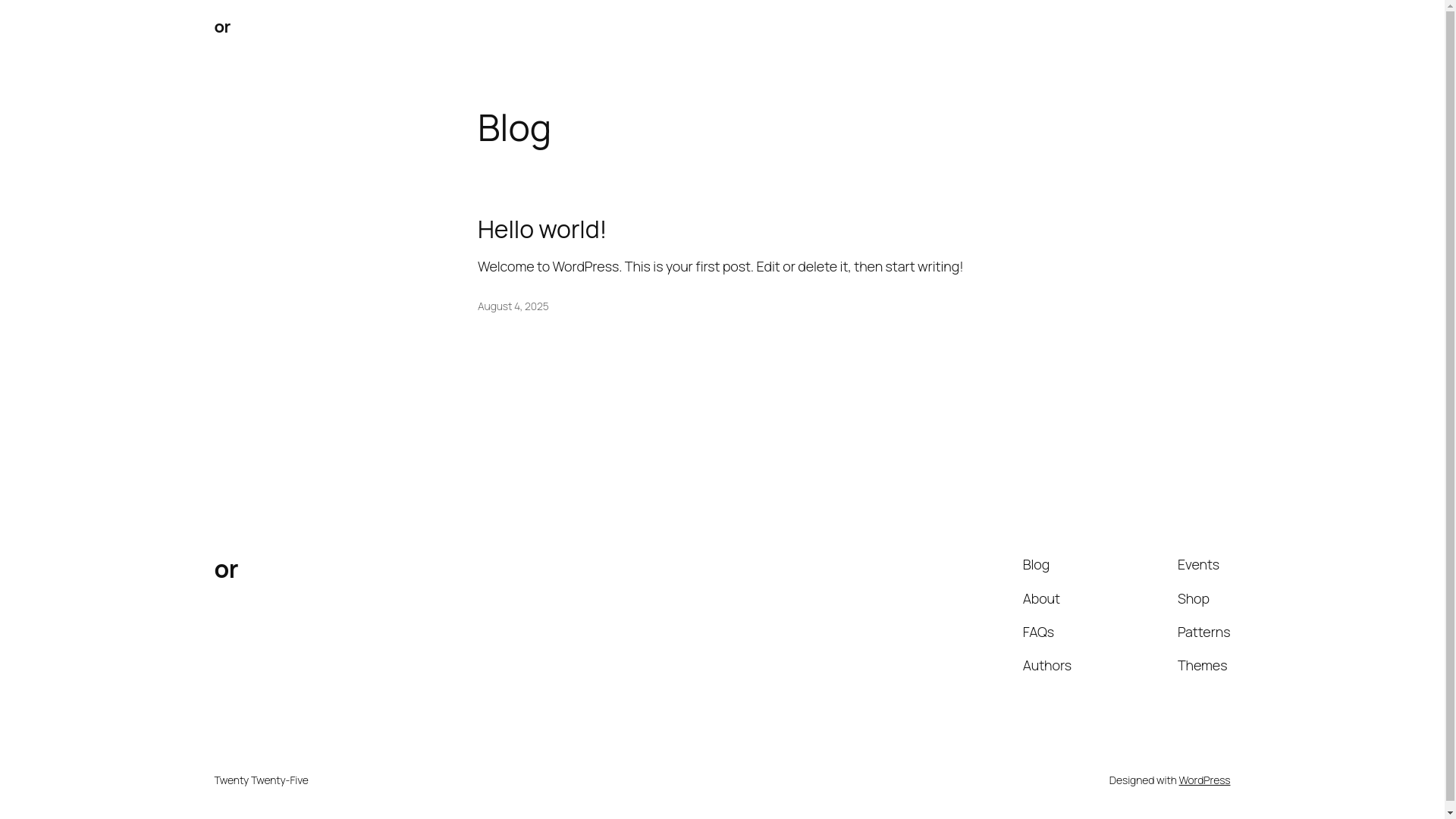 website screenshot of https://ornadav.com/