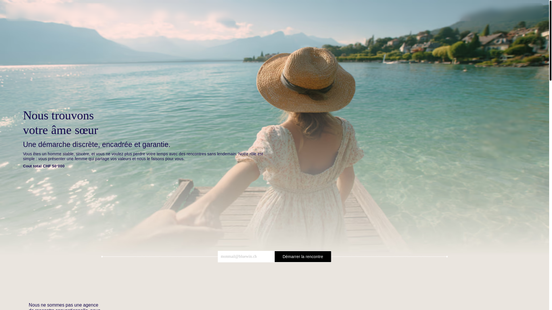 website screenshot of https://reveroumain.ch/