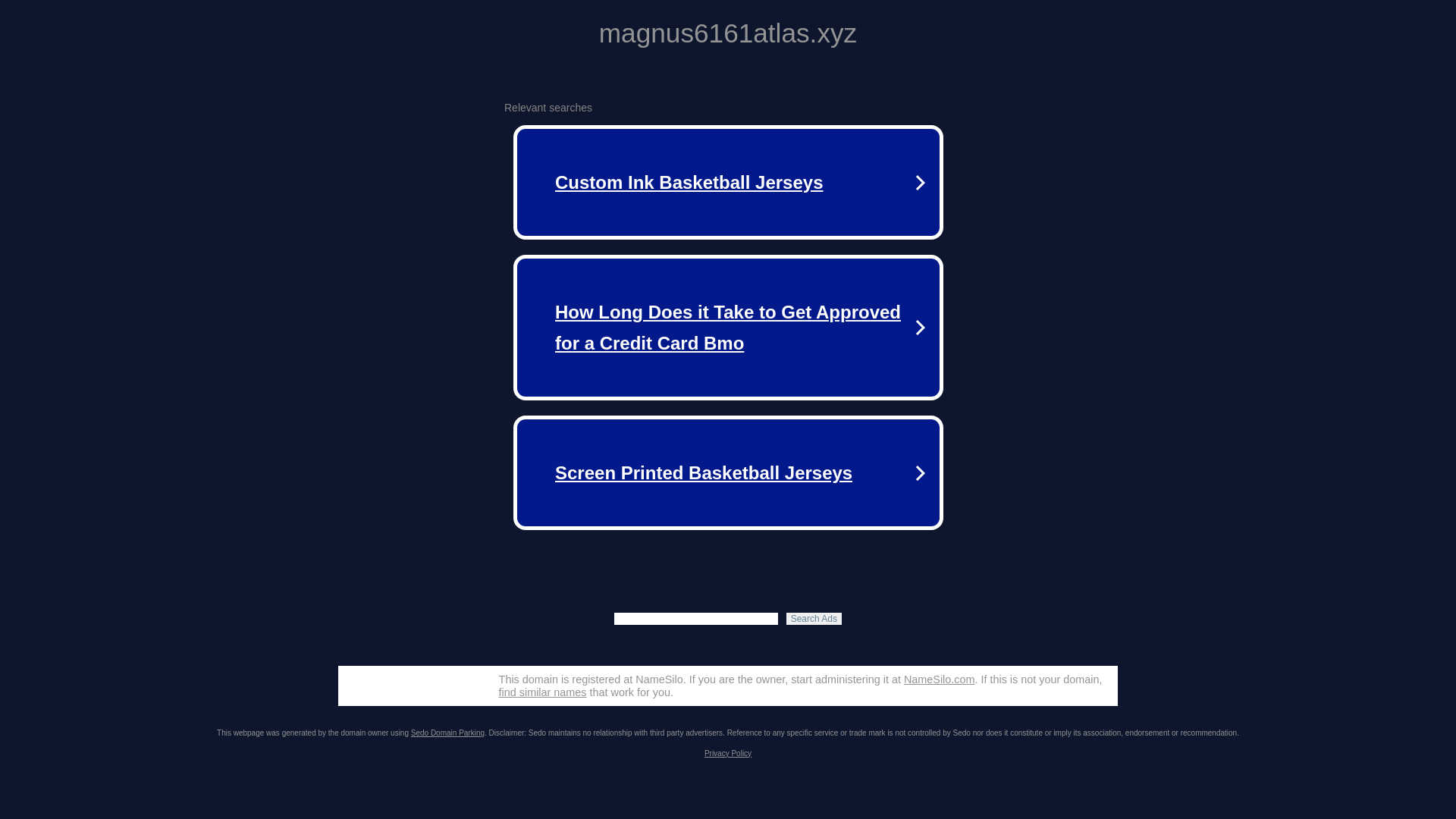 website screenshot of https://magnus6161atlas.xyz/