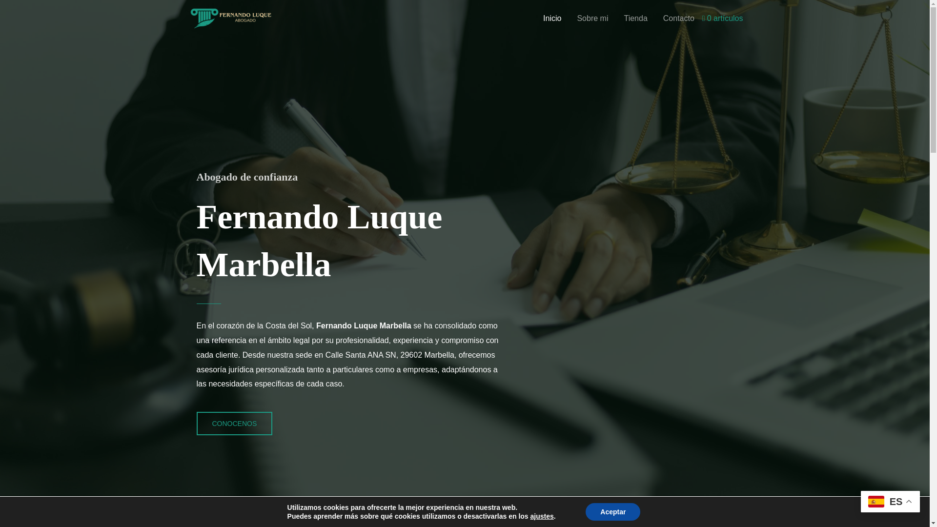website screenshot of https://fernandolrabogado.es/