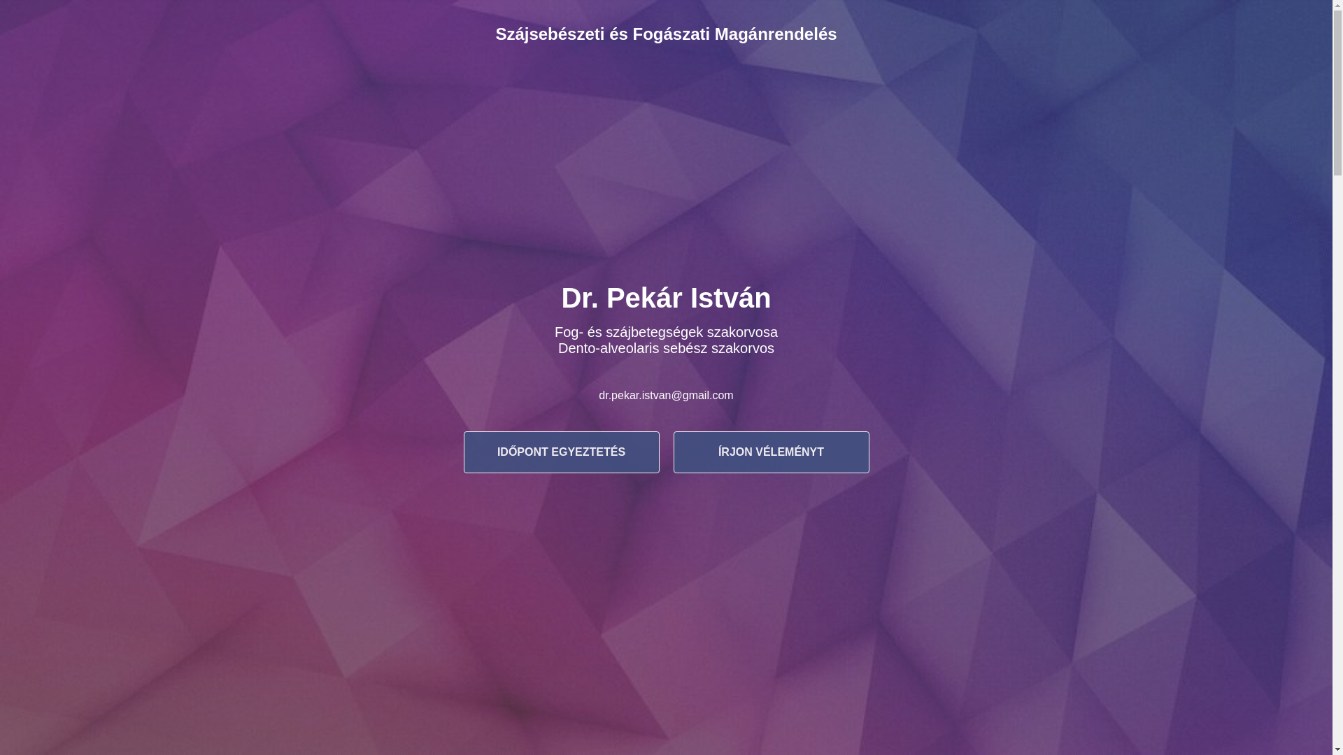 website screenshot of https://drpekaristvan.pages.dev/