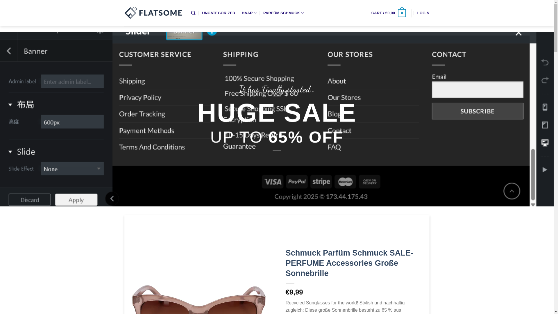 website screenshot of https://ciarafasano.shop/