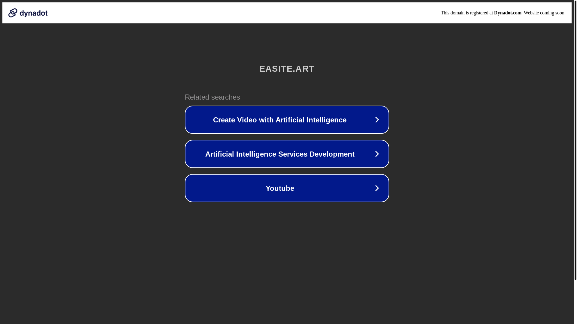 website screenshot of https://easite.art/
