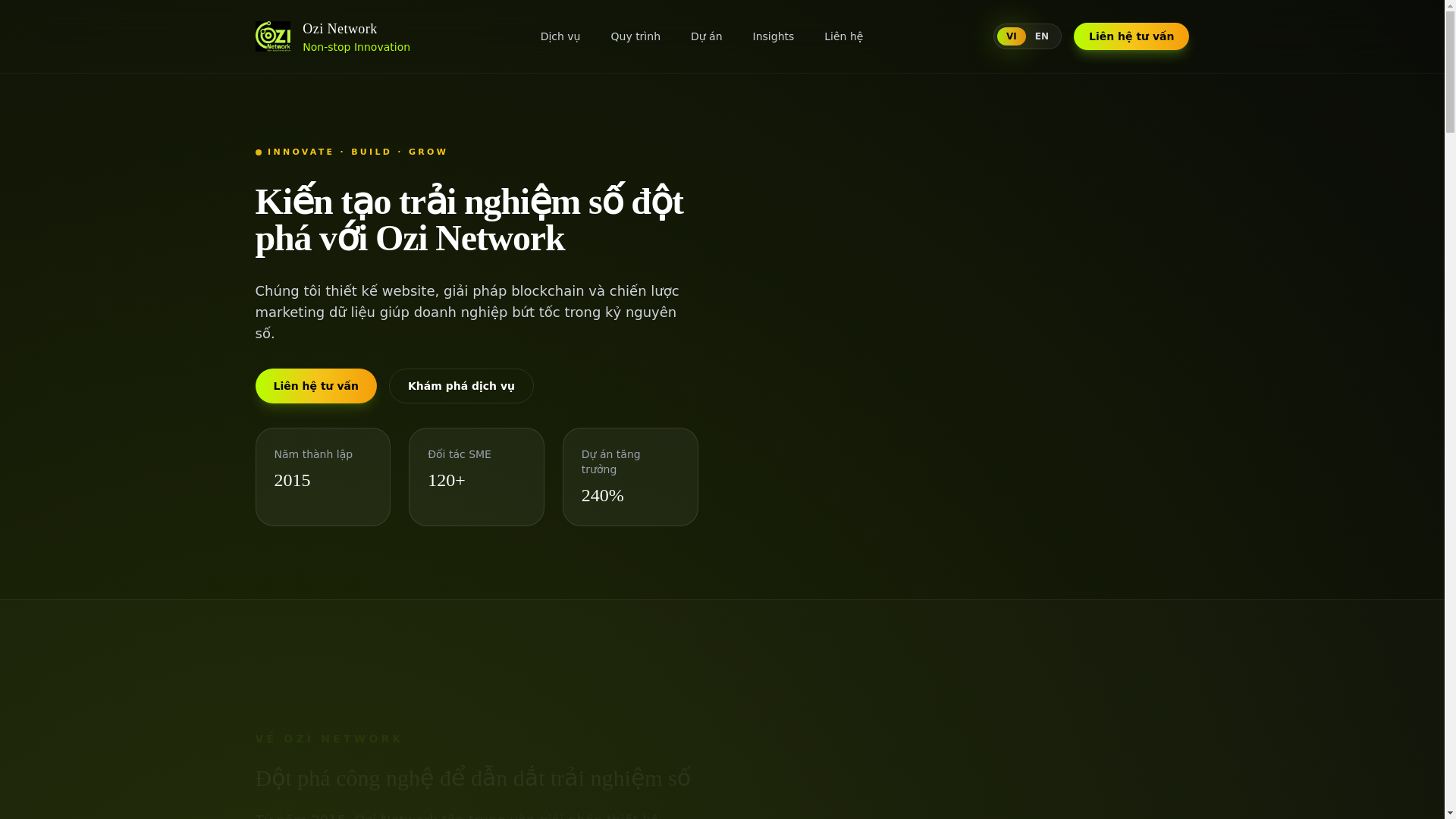 website screenshot of https://ozinetwork.pages.dev/