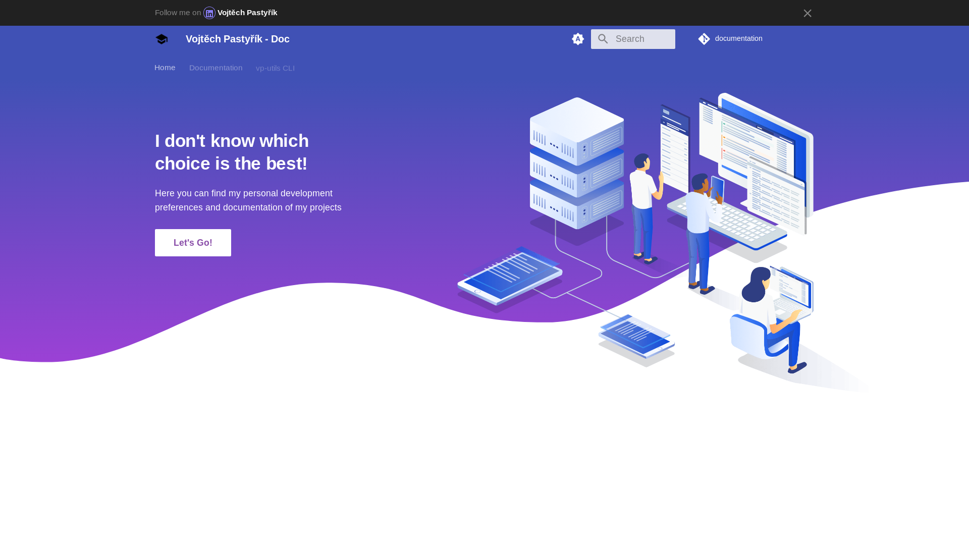 website screenshot of https://doumentation.pages.dev/