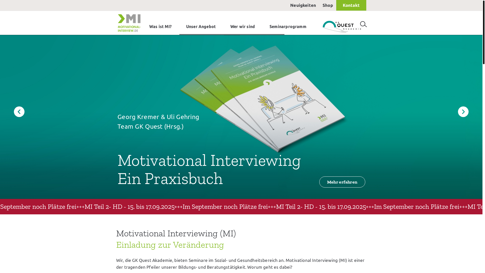 website screenshot of https://zielorientierte-suchtarbeit.de/