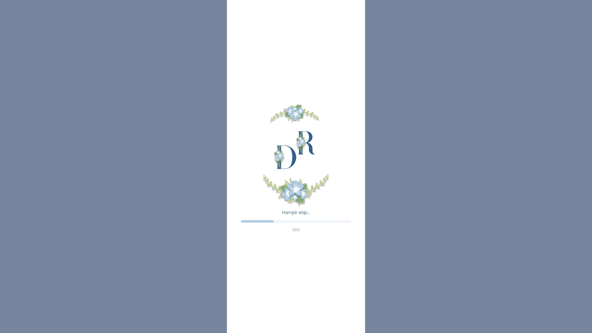 website screenshot of https://dienrifa-walimah-app.pages.dev/