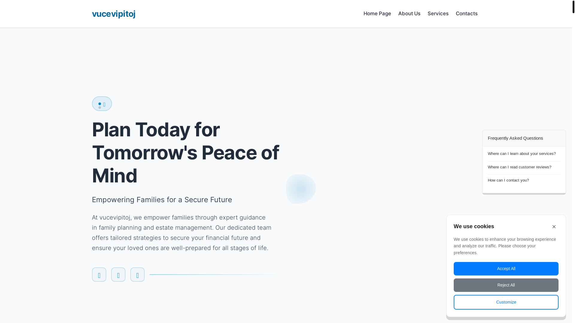website screenshot of https://vucevipitoj.com/
