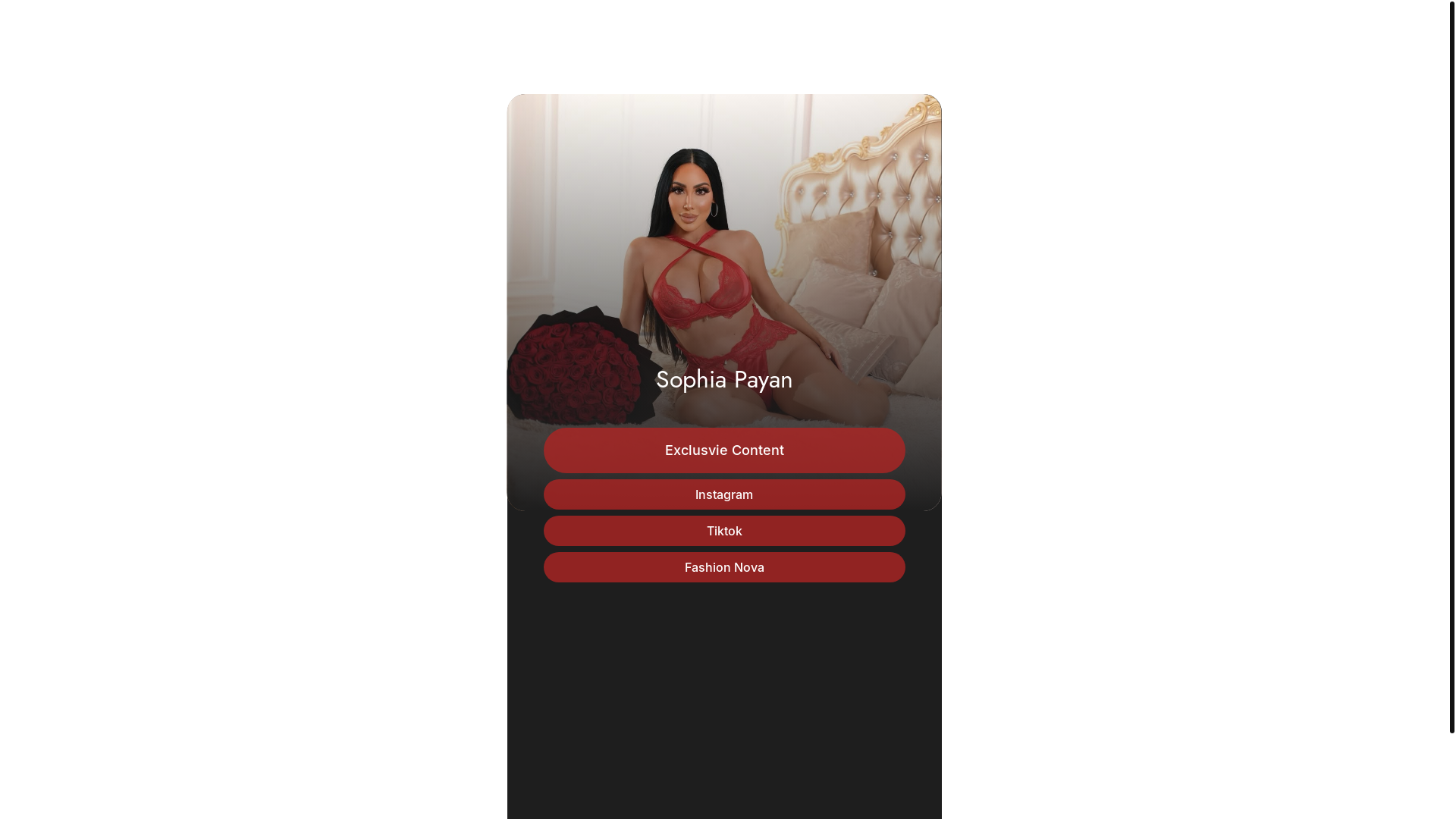 website screenshot of https://sophiapayanofficial.com/