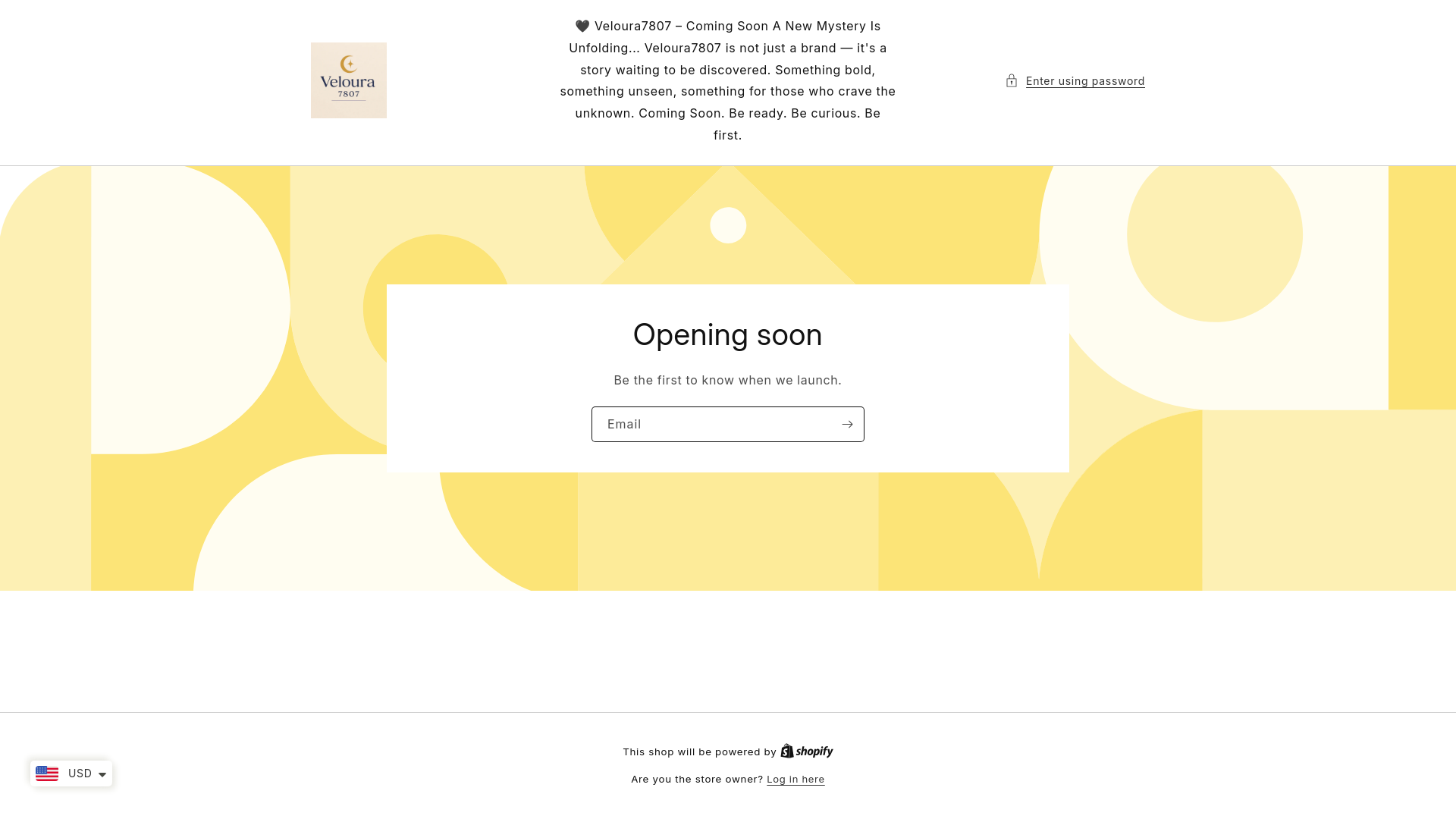 website screenshot of https://veloura7807.com/