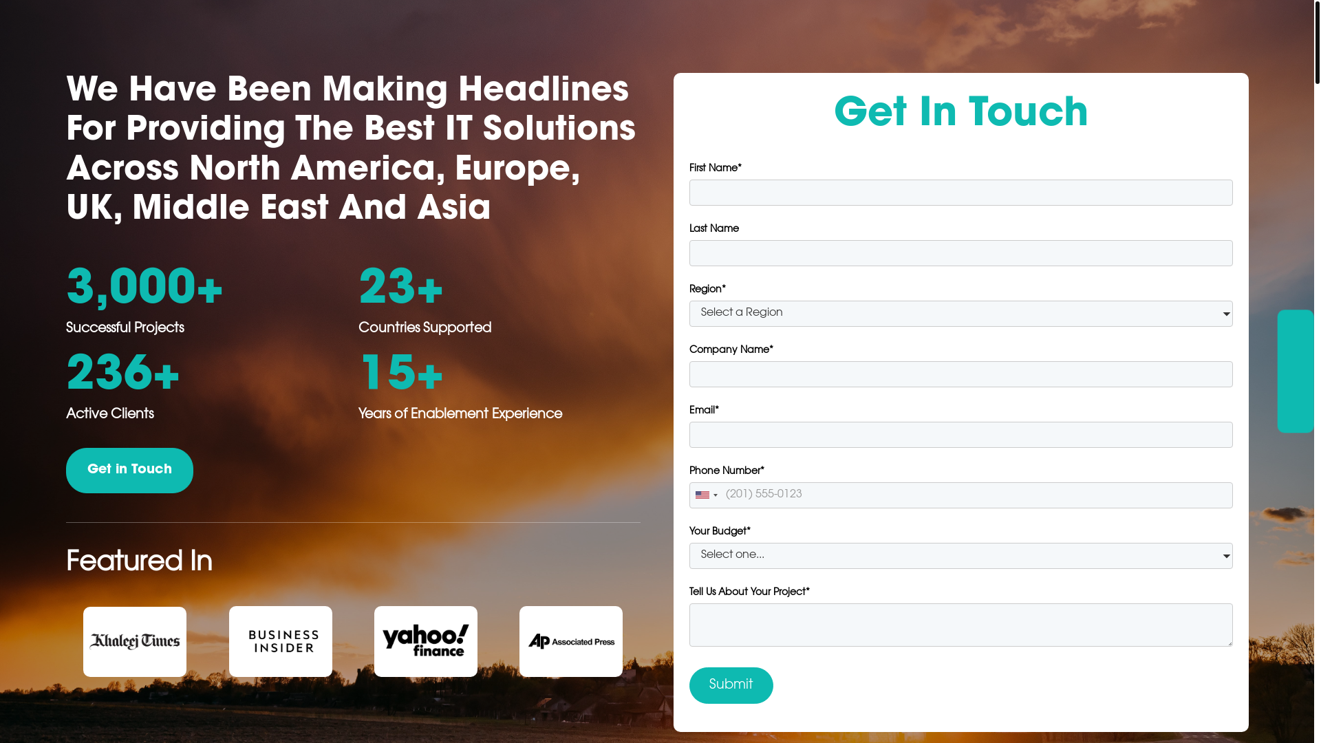 website screenshot of https://developwithdevsinc.com/