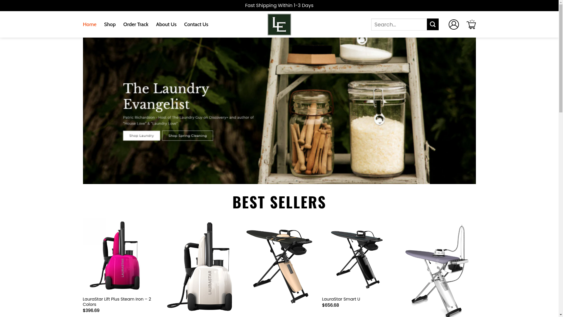 website screenshot of https://globallaundryevangelist.shop/