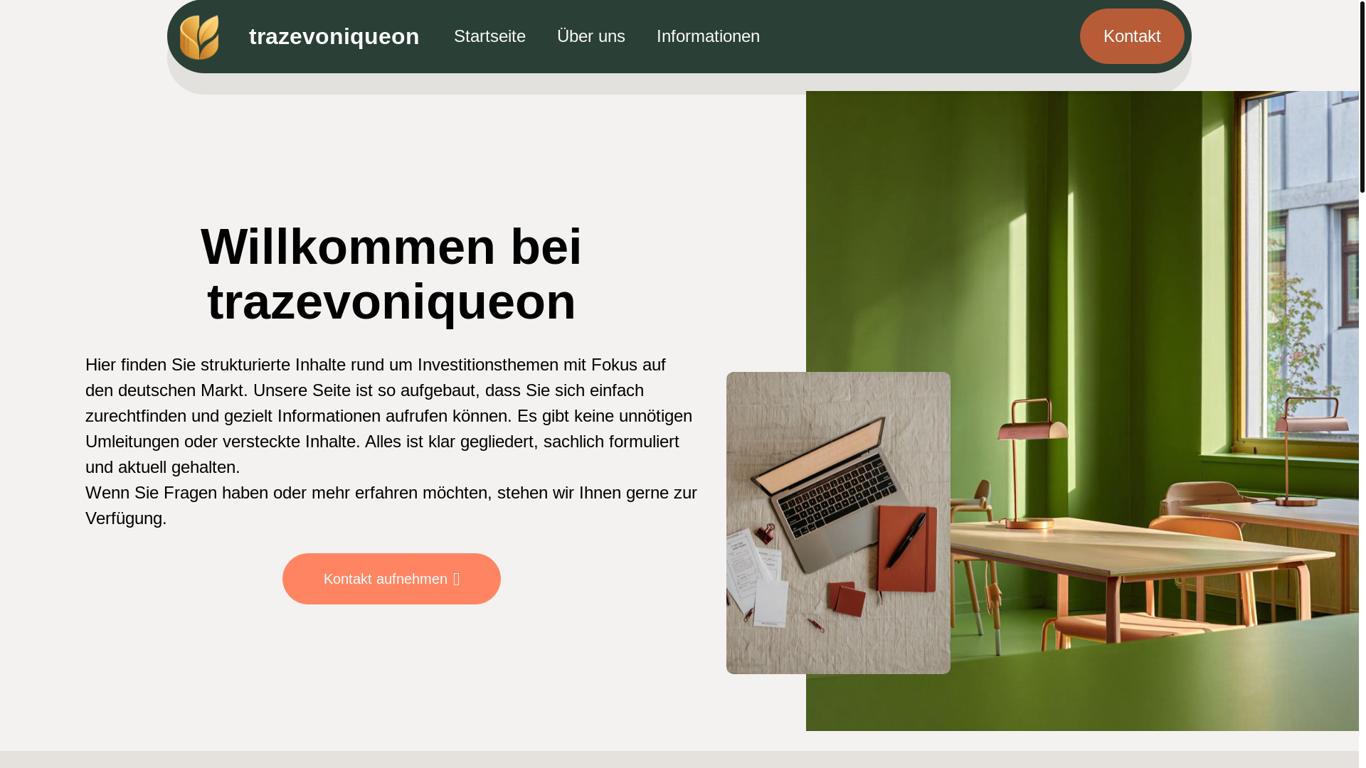 website screenshot of https://trazevoniqueon.com/