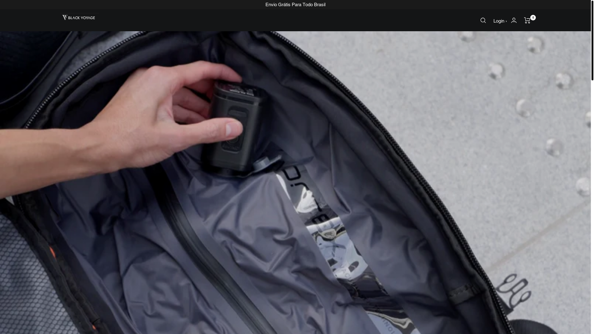 website screenshot of https://blackvoyage.store/