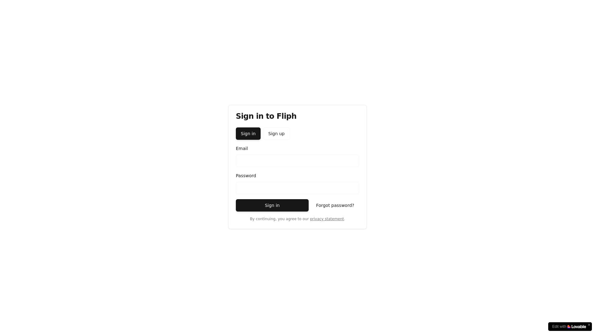 website screenshot of https://fliphapp.com/