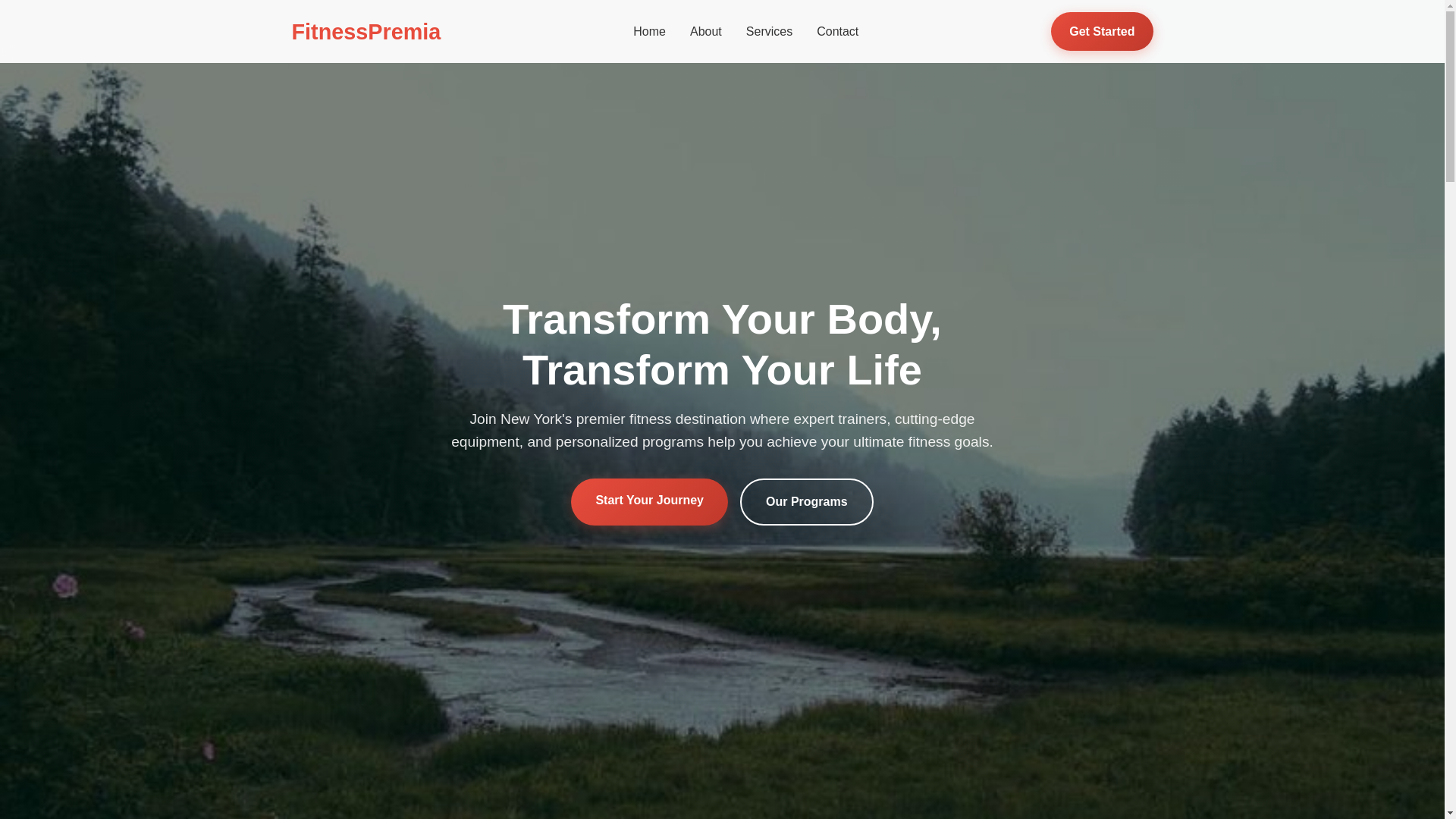website screenshot of https://fitnesspremia.cyou/
