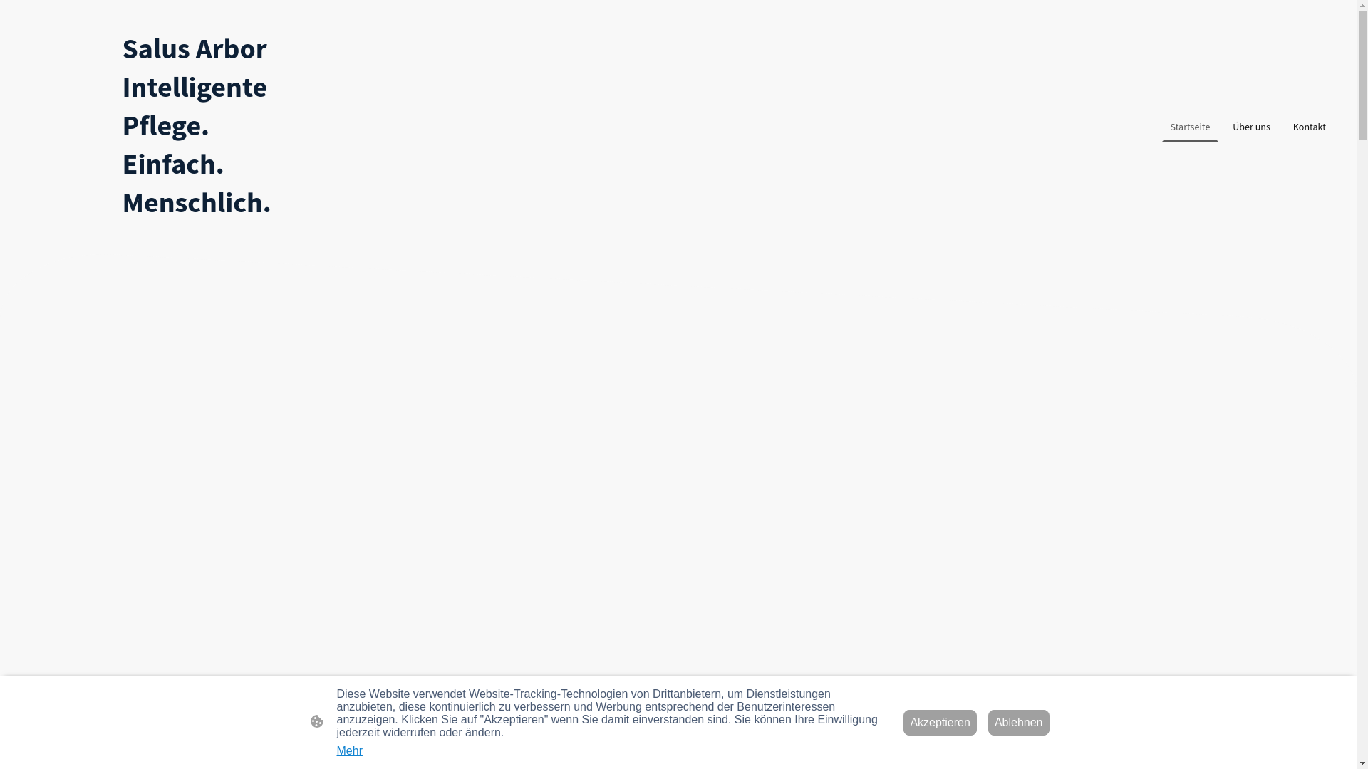 website screenshot of https://salusarbor.de/