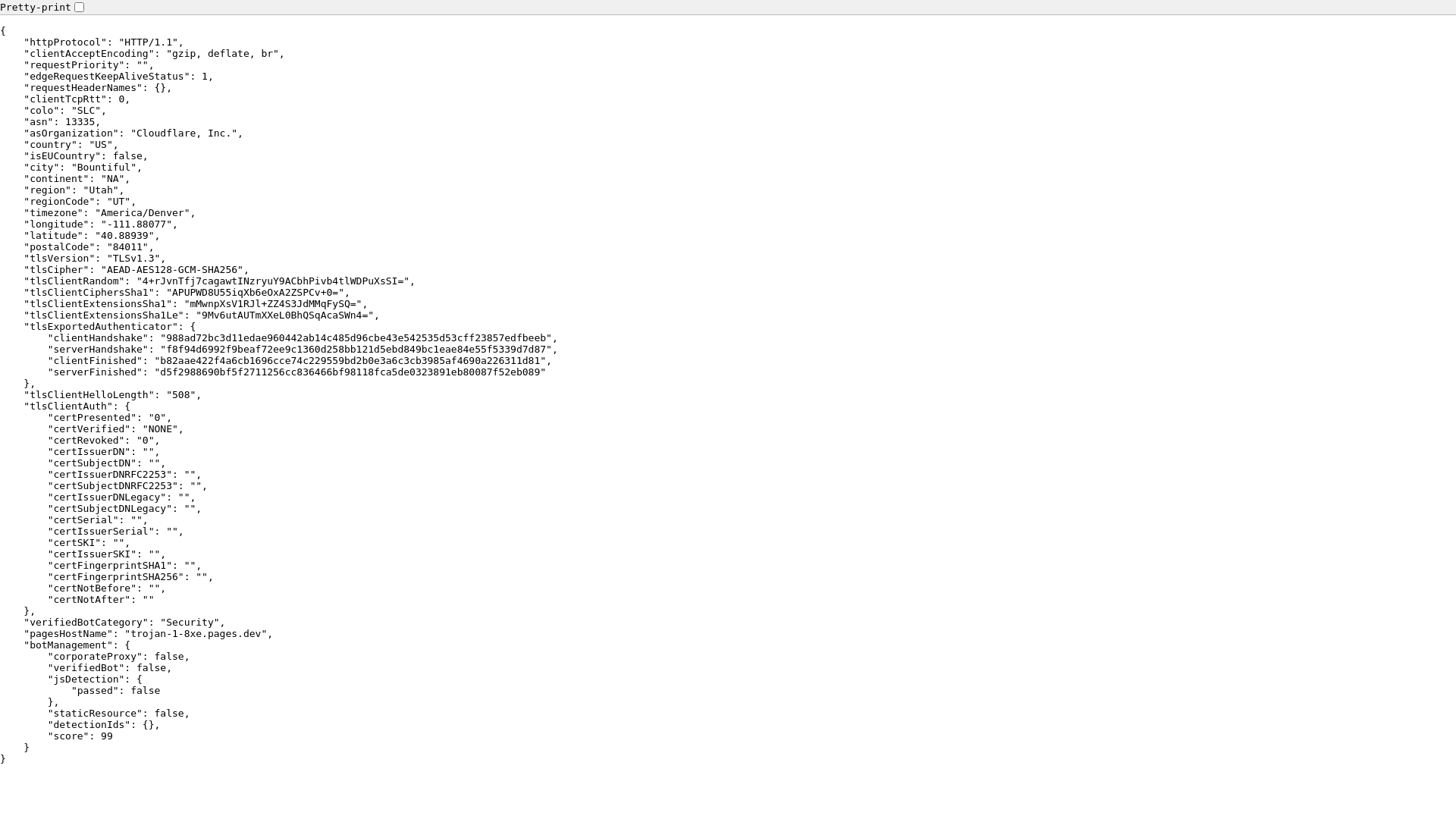 website screenshot of https://trojan-1-8xe.pages.dev/