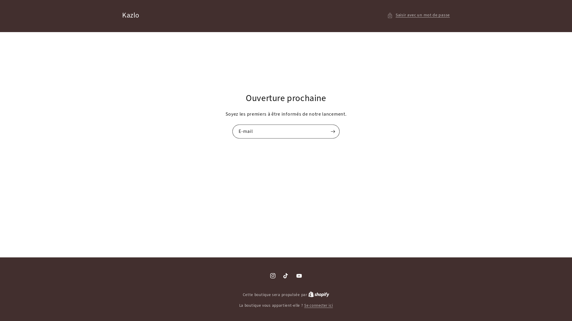 website screenshot of https://thekazlo.com/