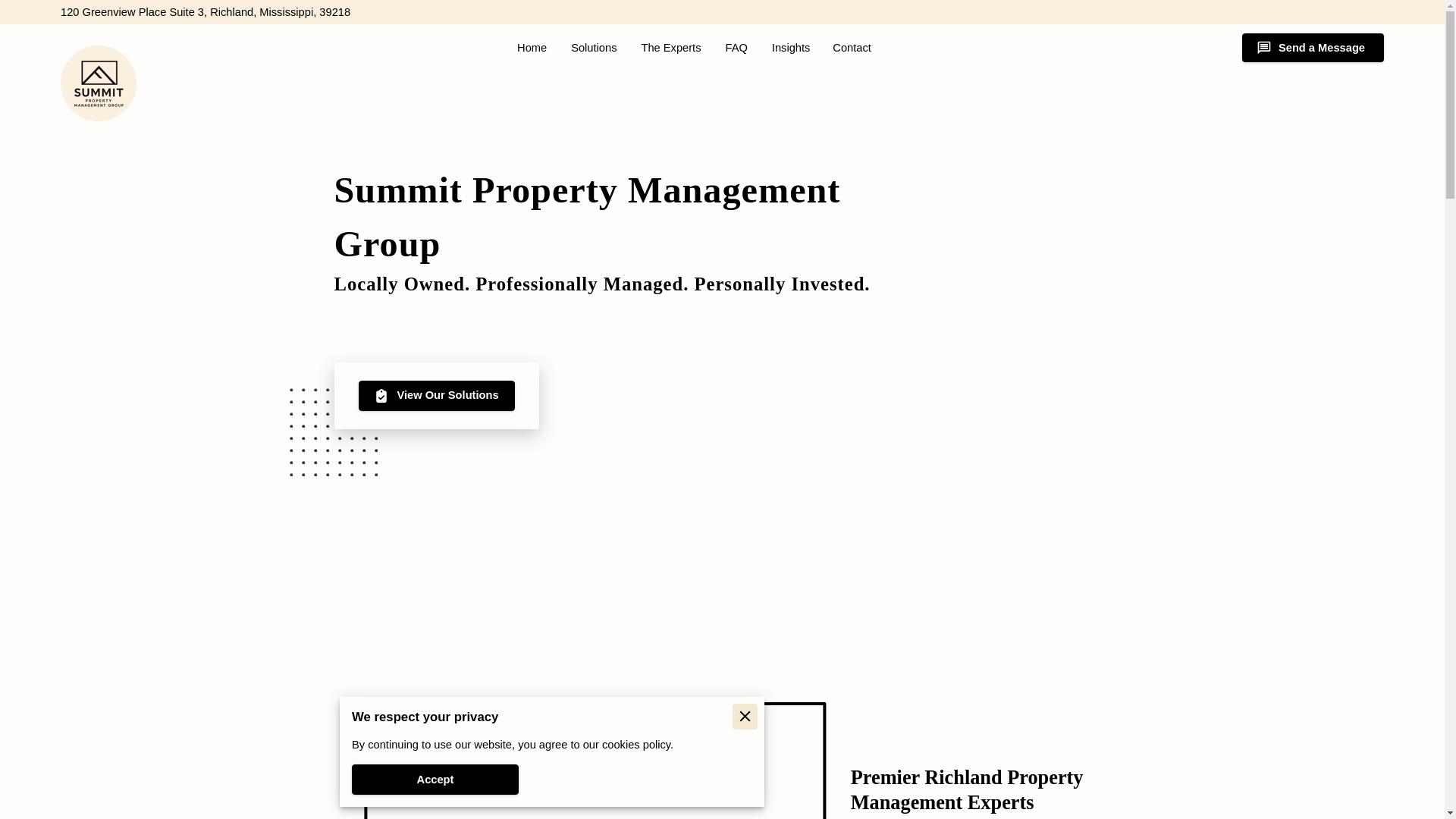 website screenshot of https://summitpropertymgmt.us/