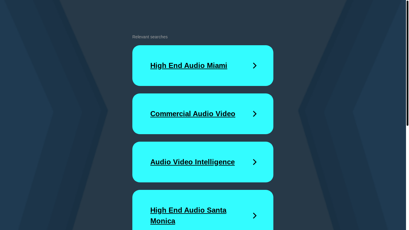 website screenshot of https://audio-equipment-62220.click/