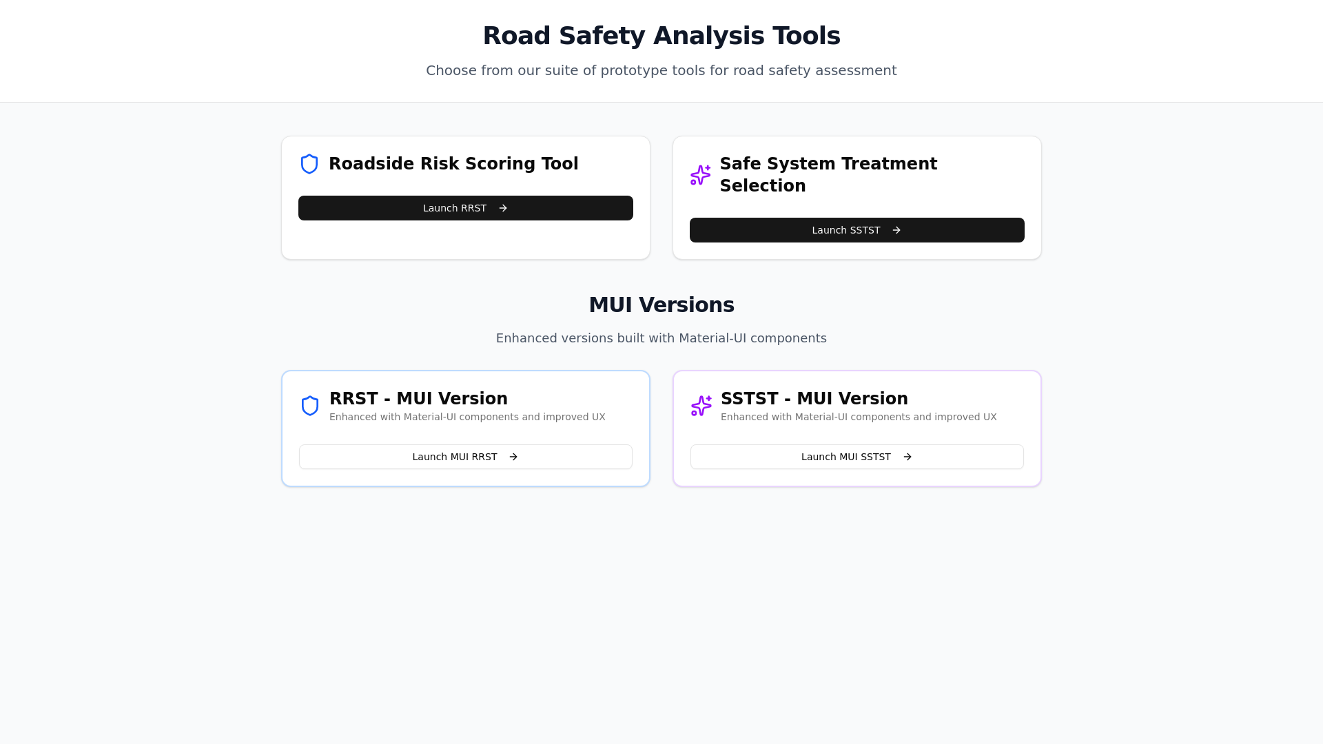 website screenshot of https://react-prototype.pages.dev/