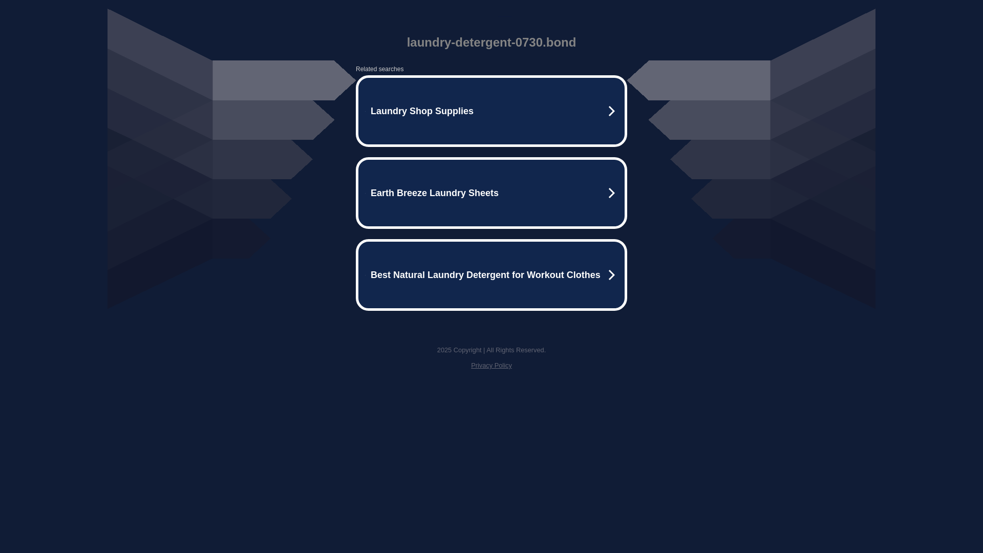 website screenshot of https://laundry-detergent-0730.bond/
