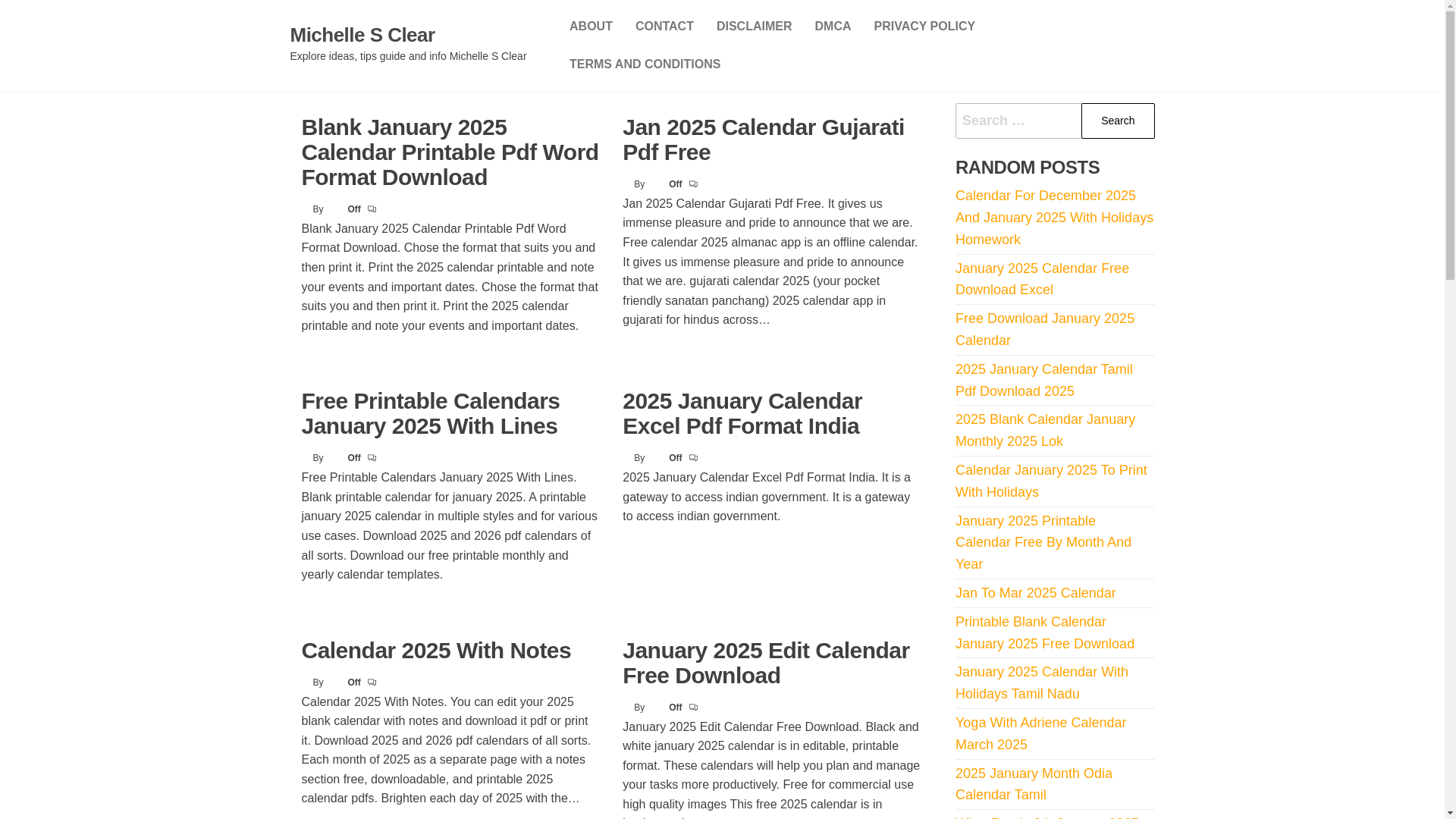 website screenshot of https://michellesclearb.pages.dev/