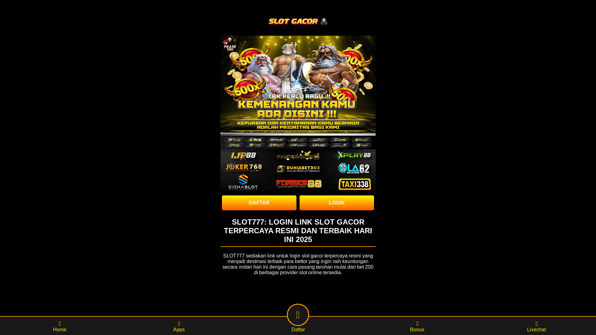 website screenshot of https://ini-saatnya-kita-buktikan.pages.dev/