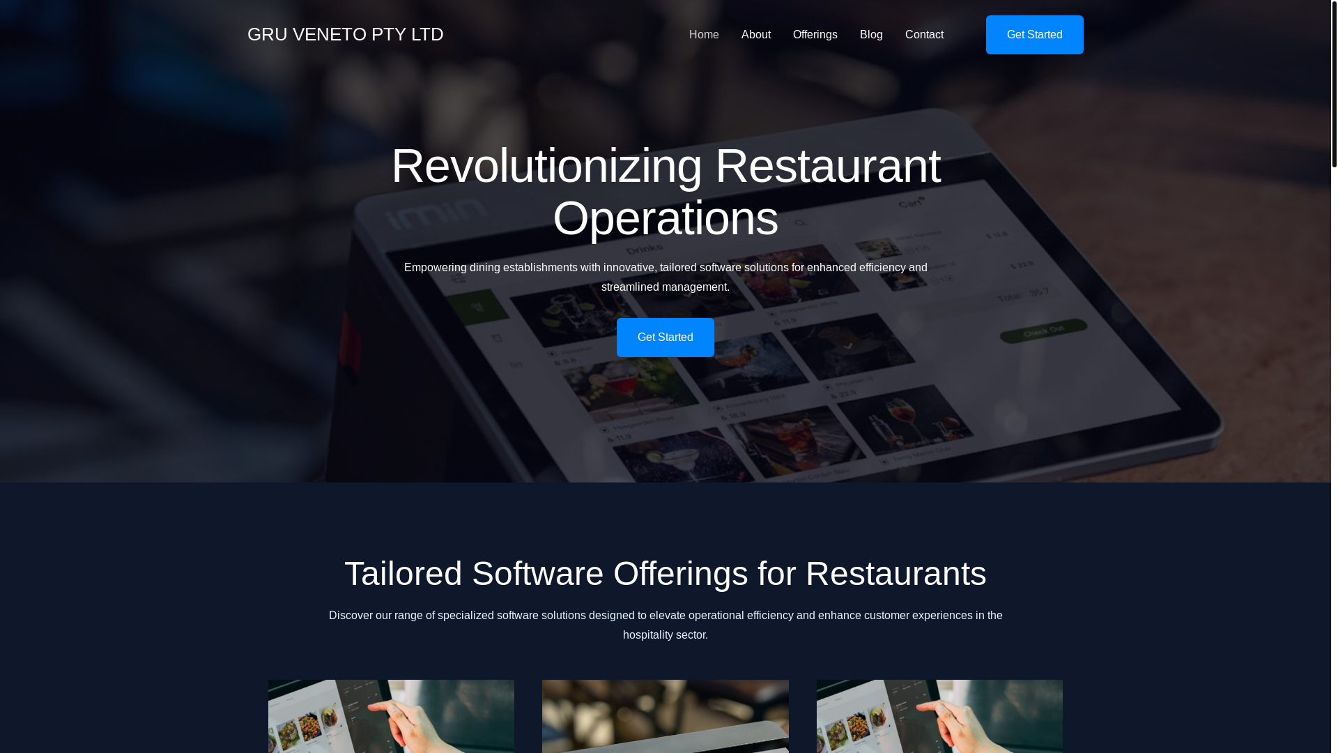 website screenshot of https://gruvenetoptyltd.shop/