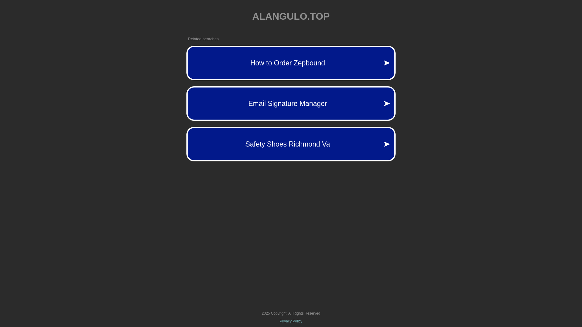 website screenshot of https://alangulo.top/