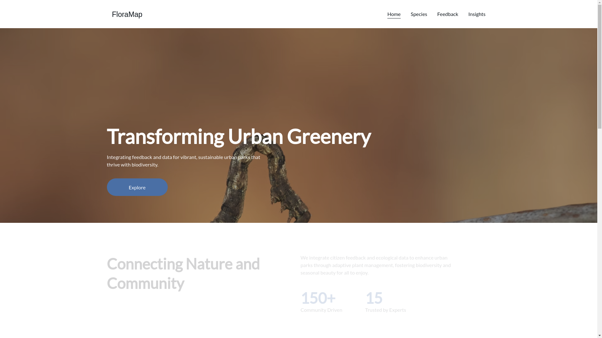website screenshot of https://floramapa.cloud/