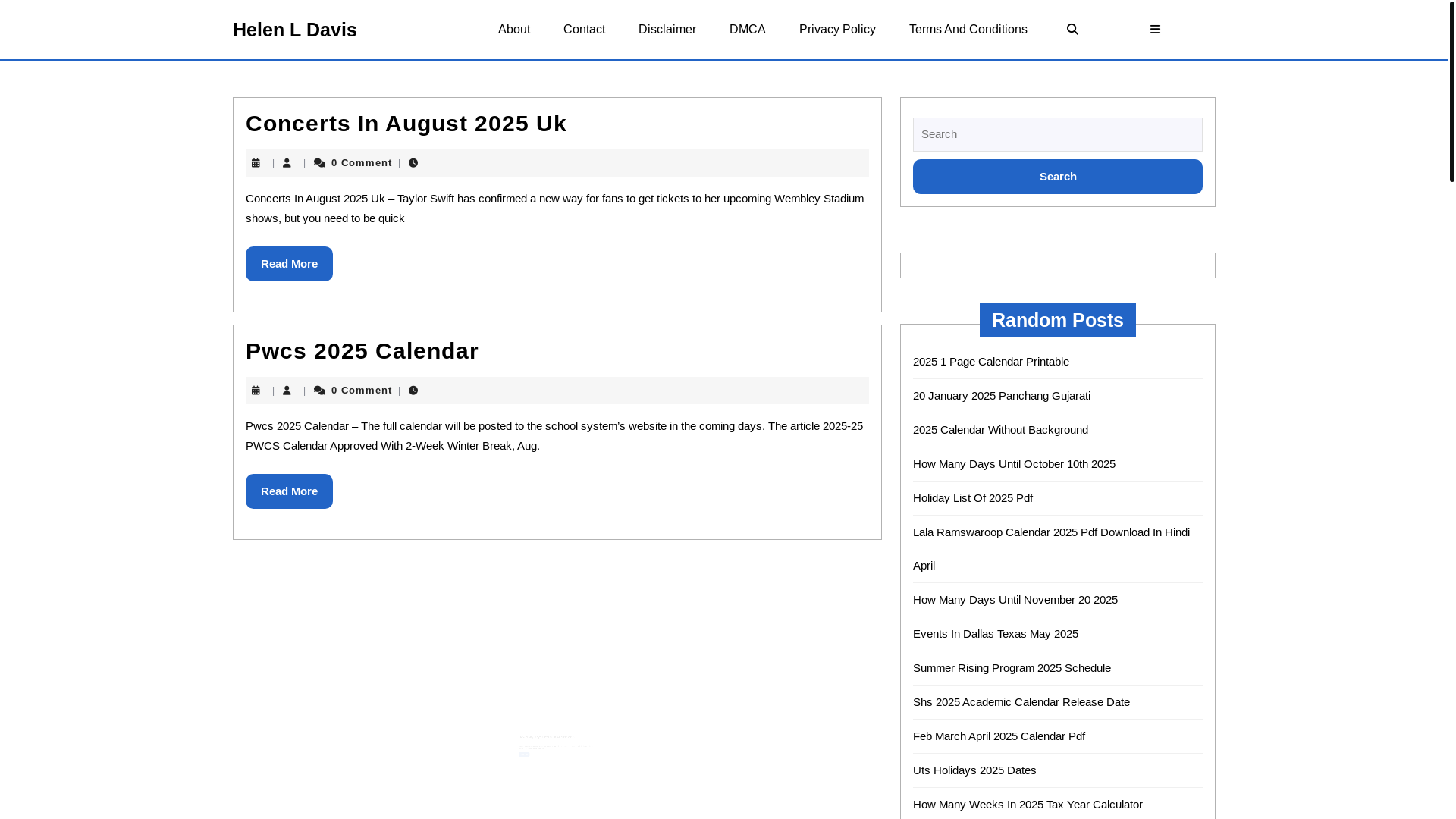website screenshot of https://helenldavisk.pages.dev/