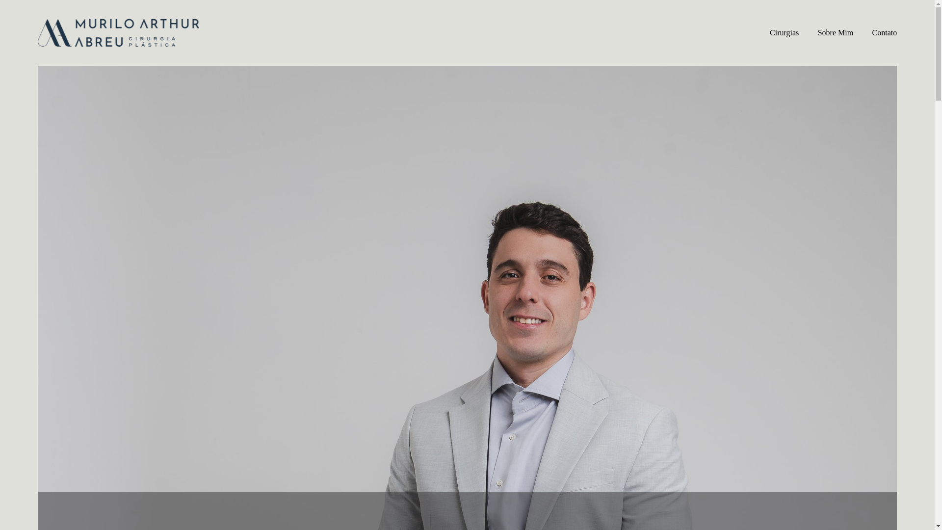website screenshot of https://drmuriloarthurabreu.com.br/