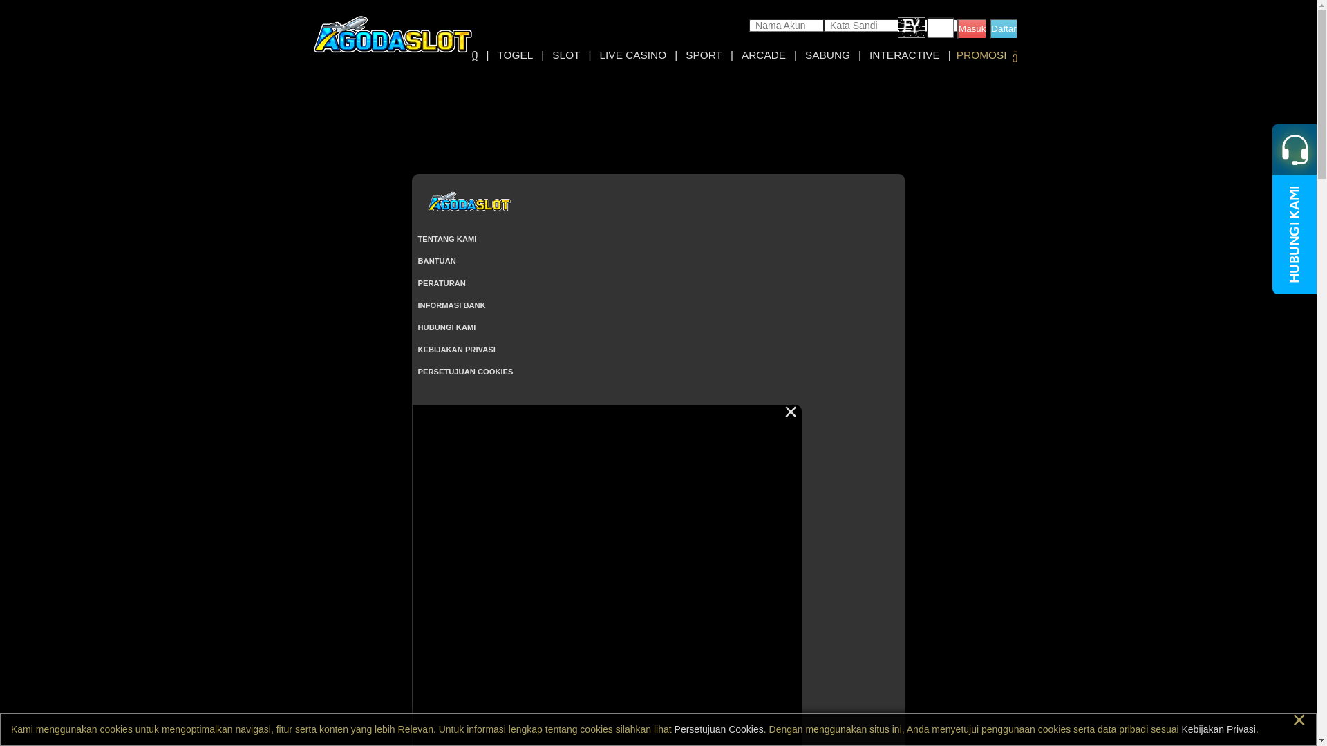 website screenshot of https://10agodaslot.info/