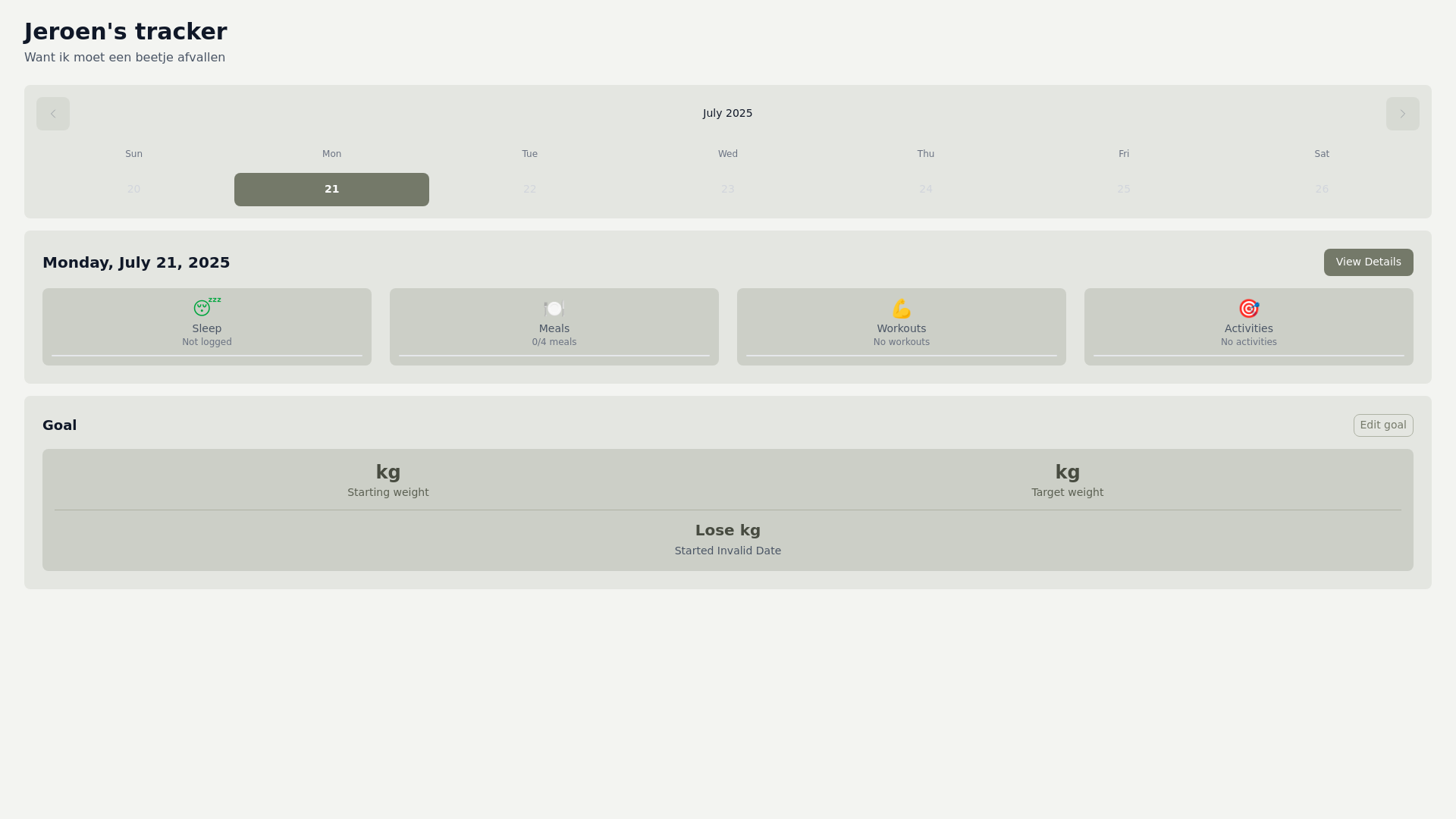 website screenshot of https://health-tracker-4dh.pages.dev/