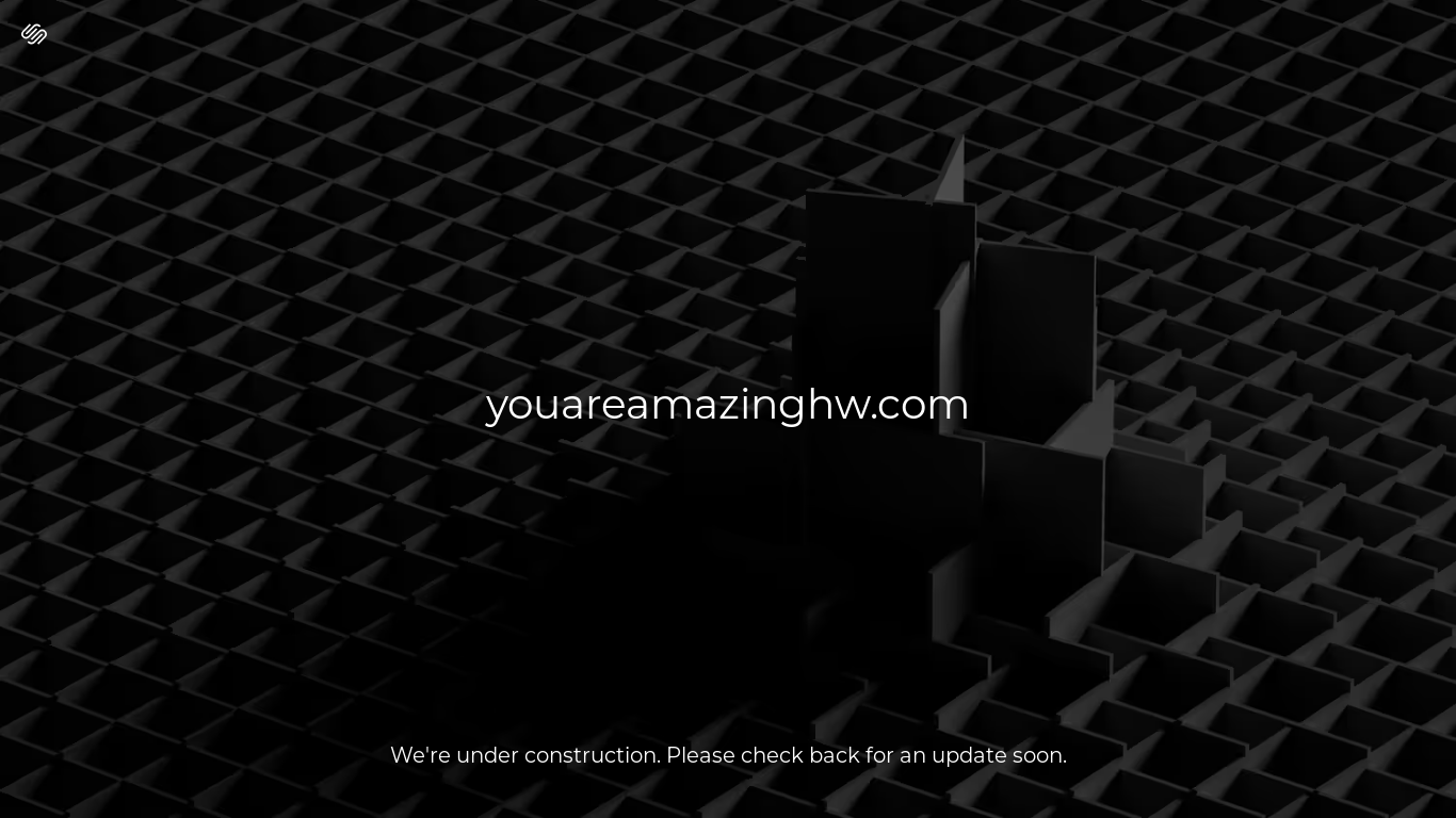 website screenshot of https://youareamazinghw.com/