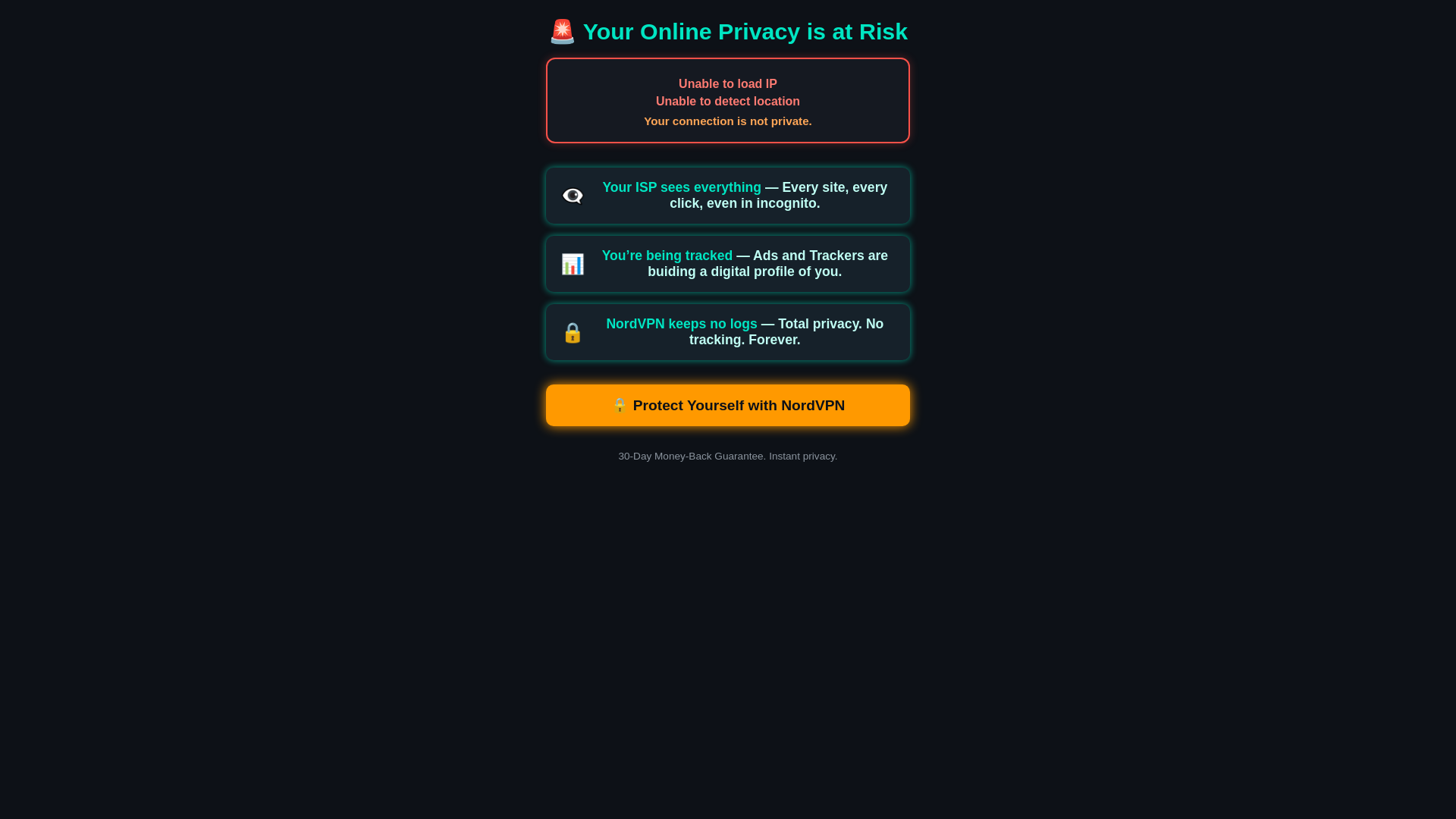 website screenshot of https://nordvpn-push.pages.dev/