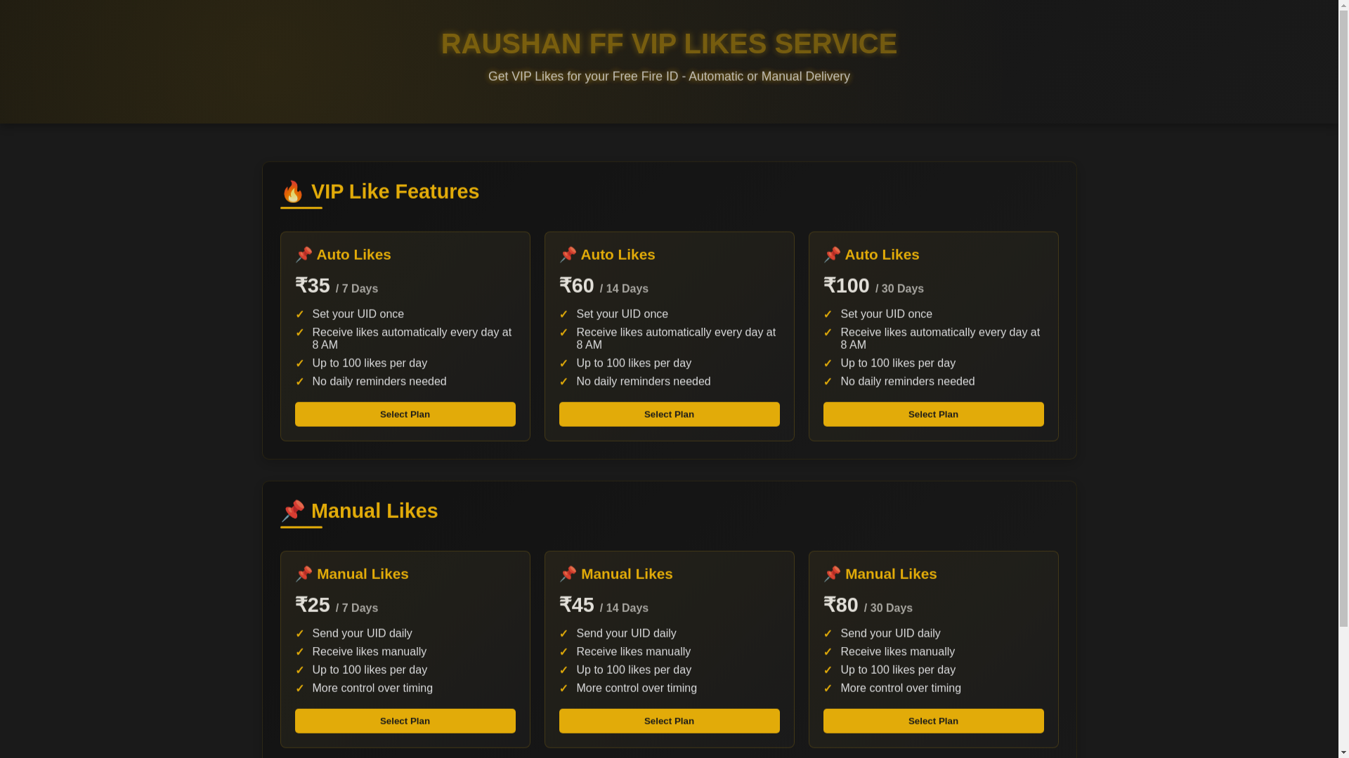 website screenshot of https://raushanvipservice.pages.dev/