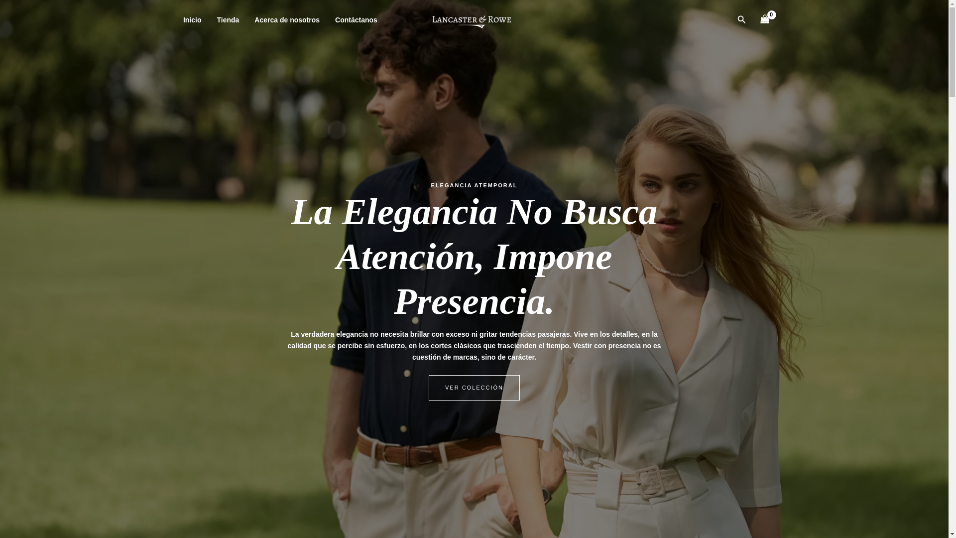 website screenshot of https://lancasterandrowe.com/