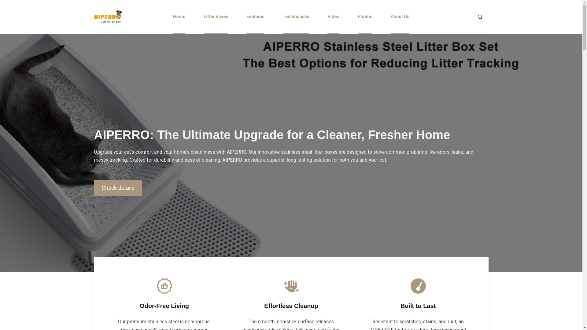 website screenshot of https://theaiperro-com.pages.dev/