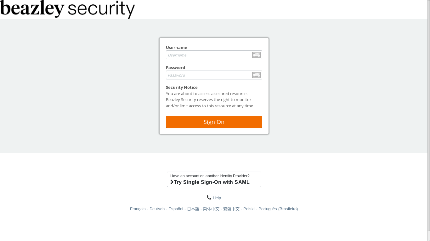 website screenshot of https://transfer-us.beazleysecurity.net/
