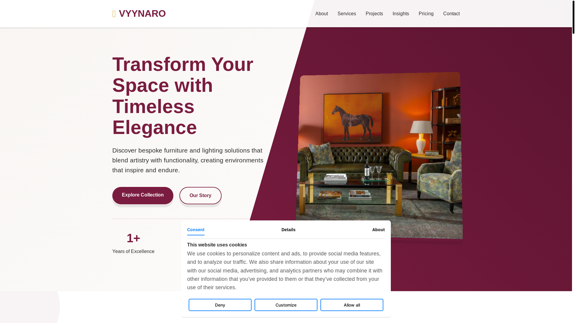 website screenshot of https://vyynaro.pages.dev/