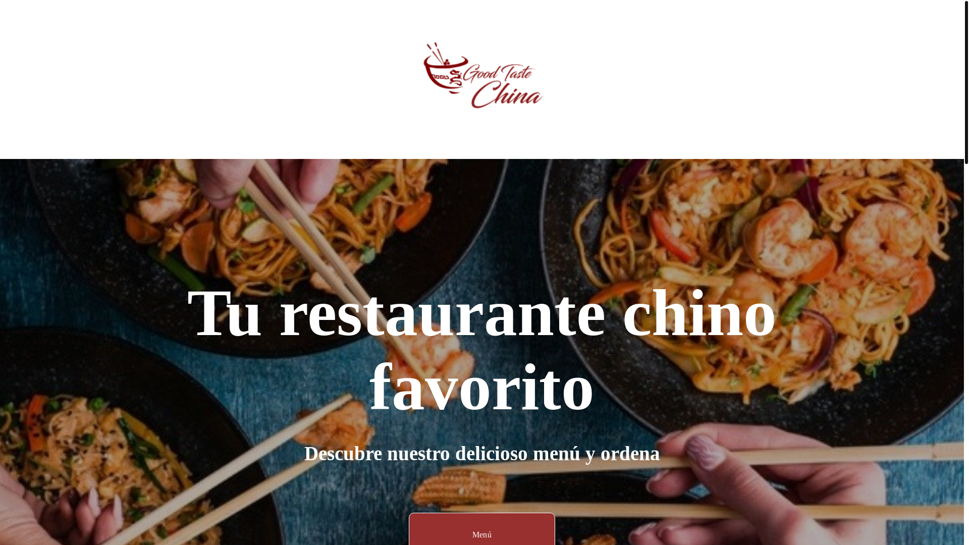 website screenshot of https://goodtastechinapr.com/