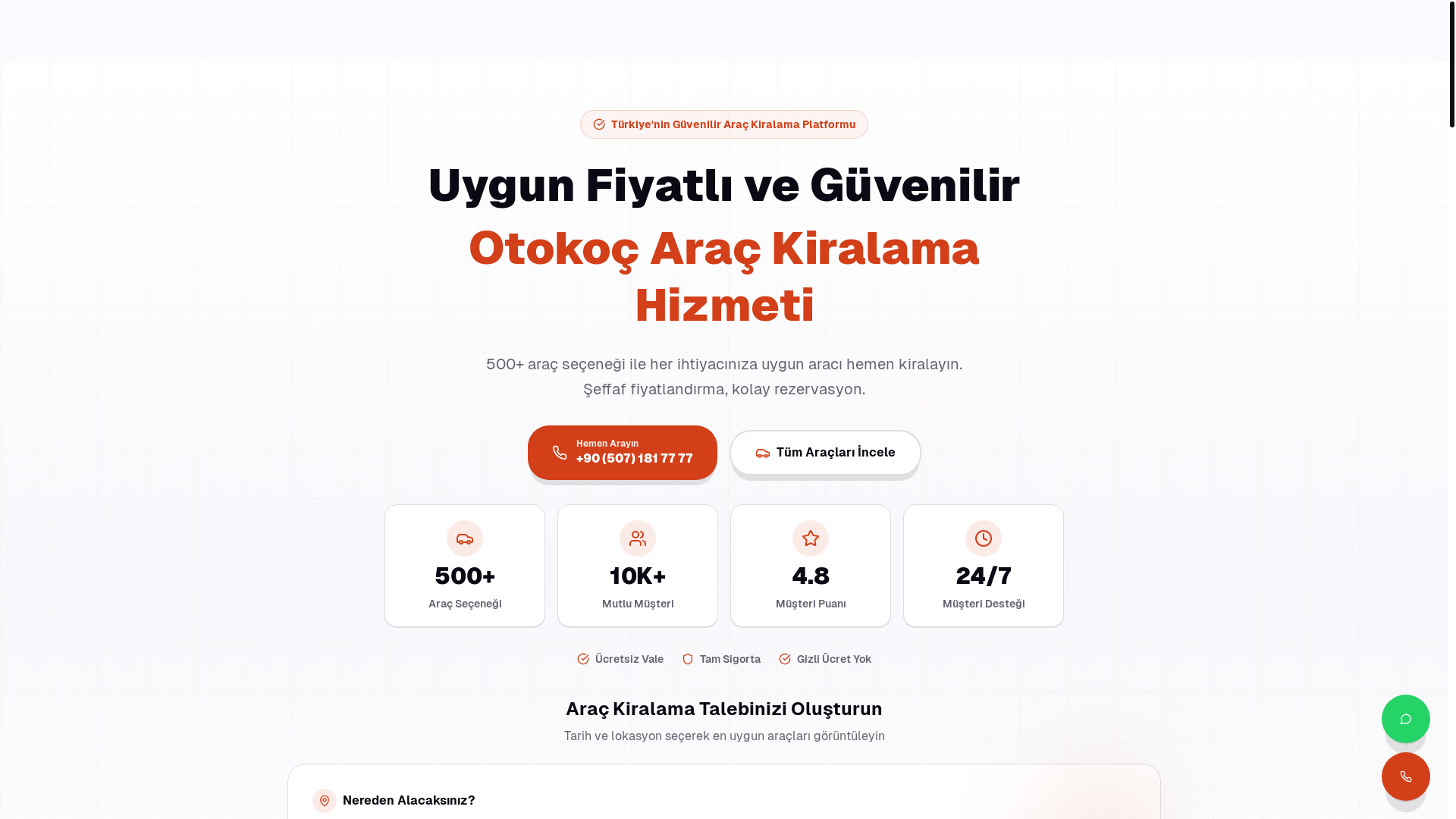 website screenshot of https://avikiralama.com/